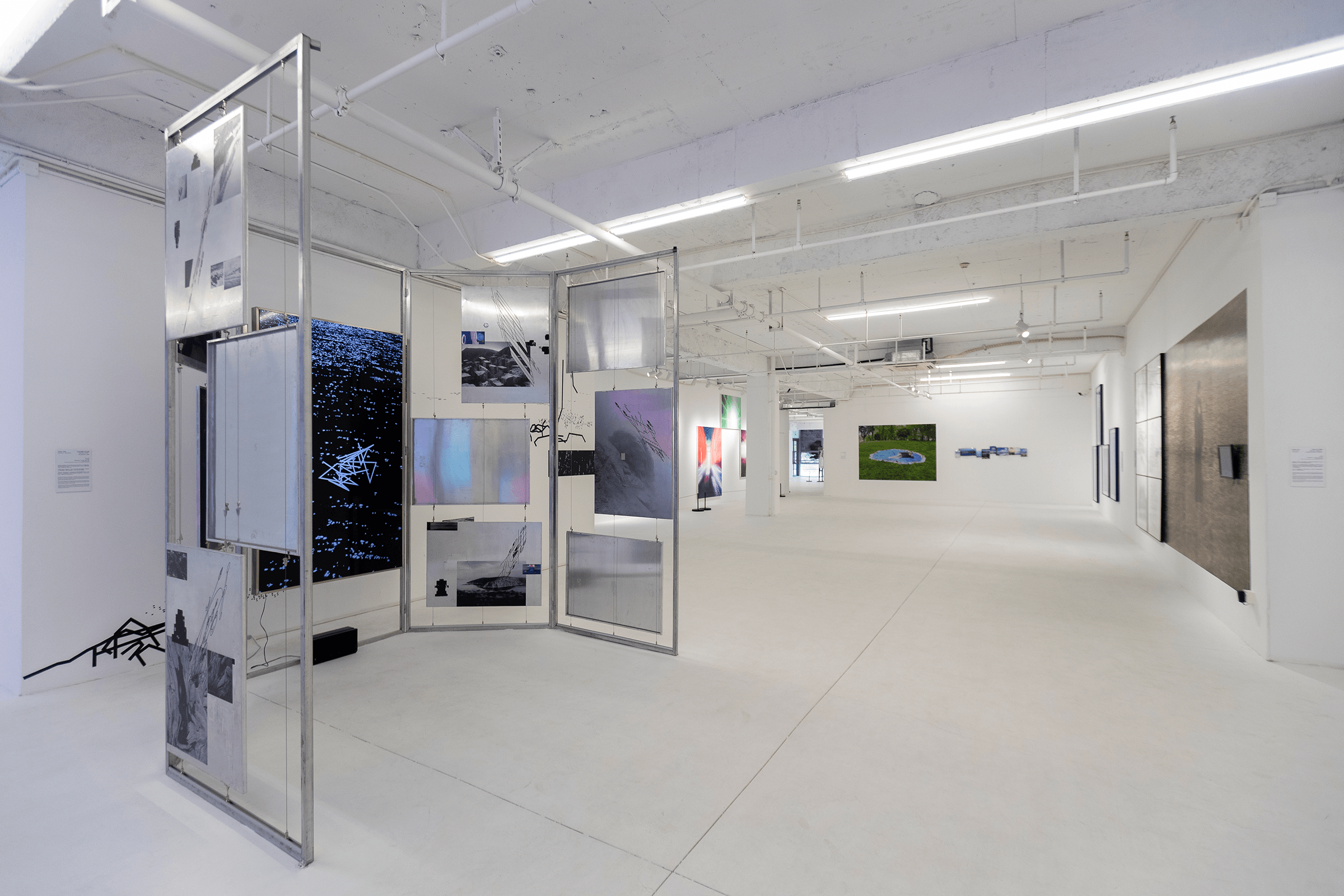 Memory Drift installation view at Songshan Lake Biennale 1